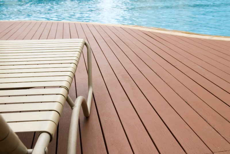 Wooden Pool Deck in Maryland and Virginia/D.C